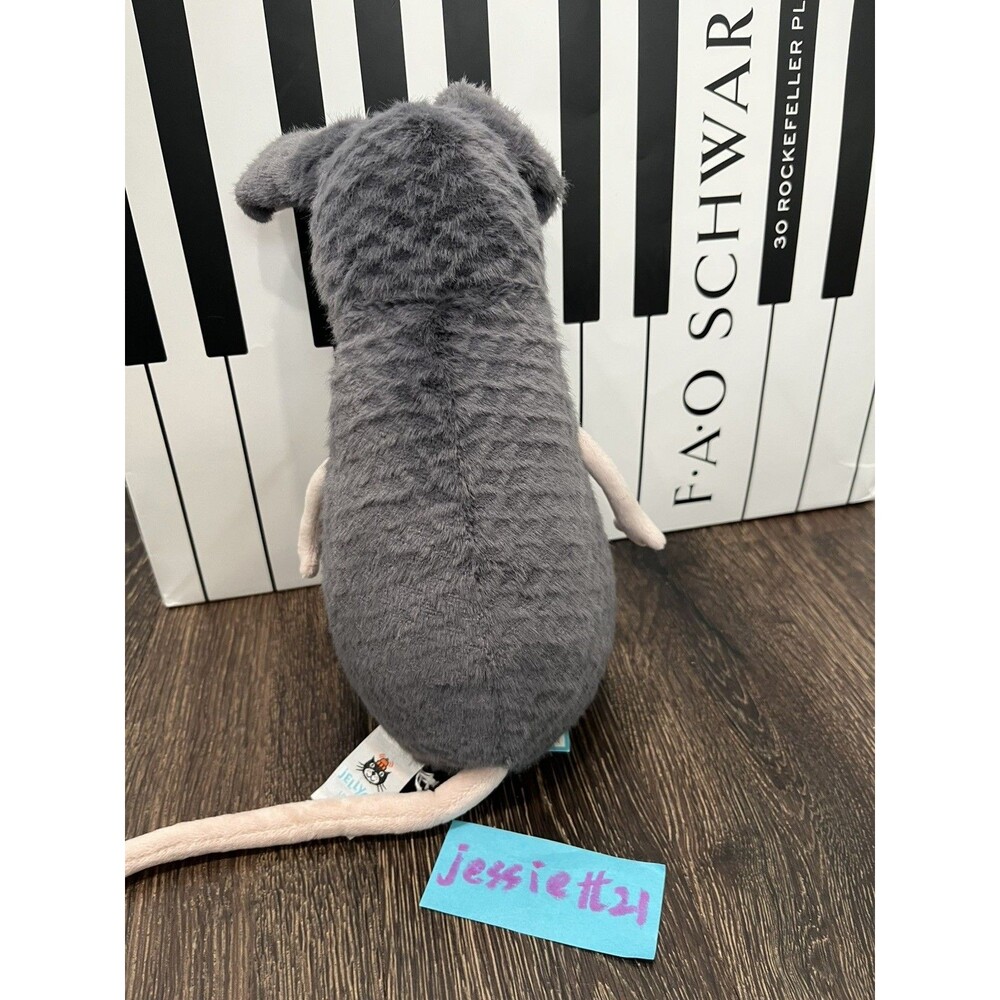 Jellycat Lachlan Sad Rat 100%Authentic NWT US SHIP FAST - Picture 5 of 5
